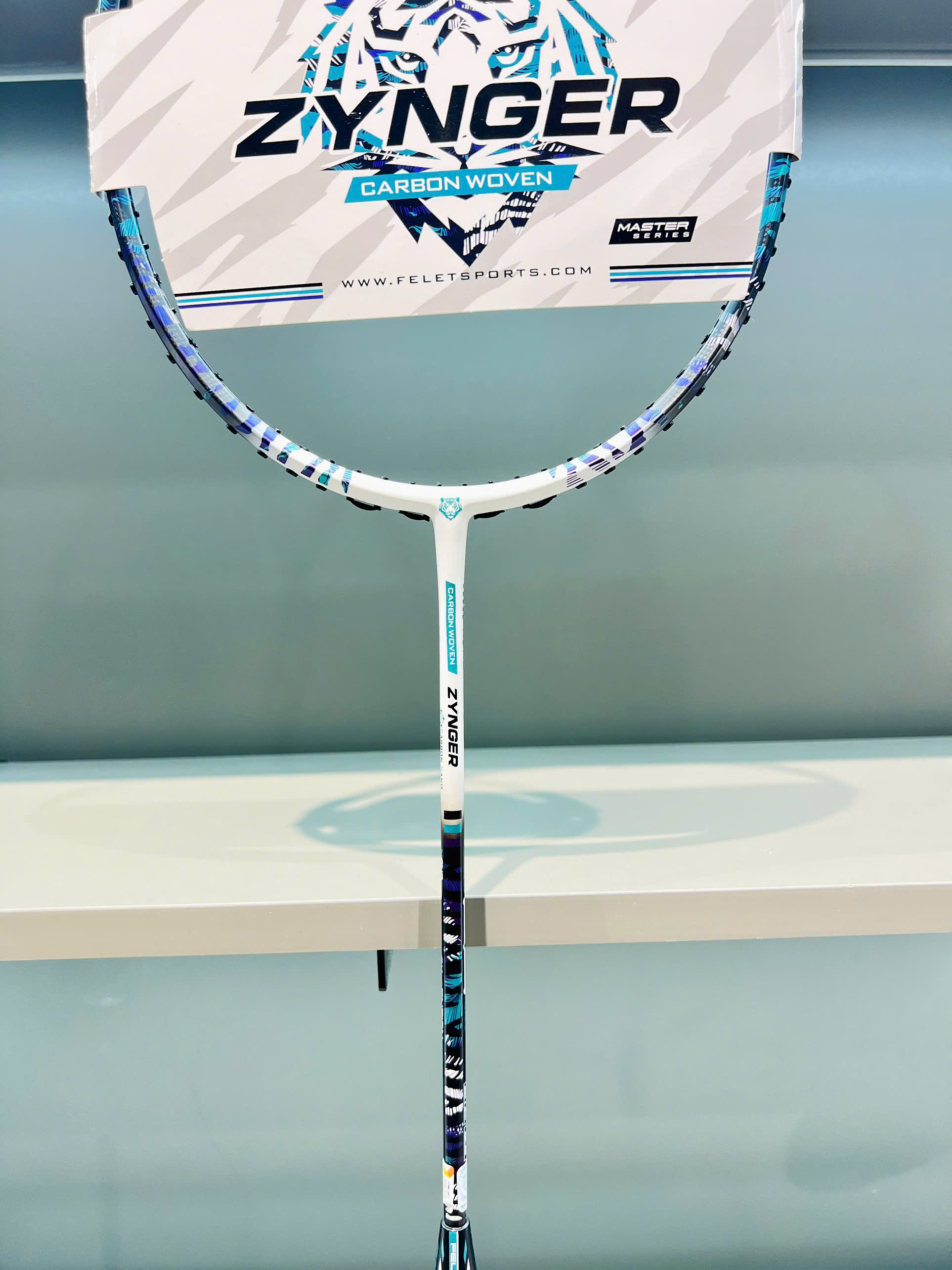 Vợt Cầu Lông Felet Carbon WOVEN ZYNGER Chính Hãng - Ổn Định - Cảm Giác Đầm Tay - Carbon Woven  Chắc –Kiểm Soát